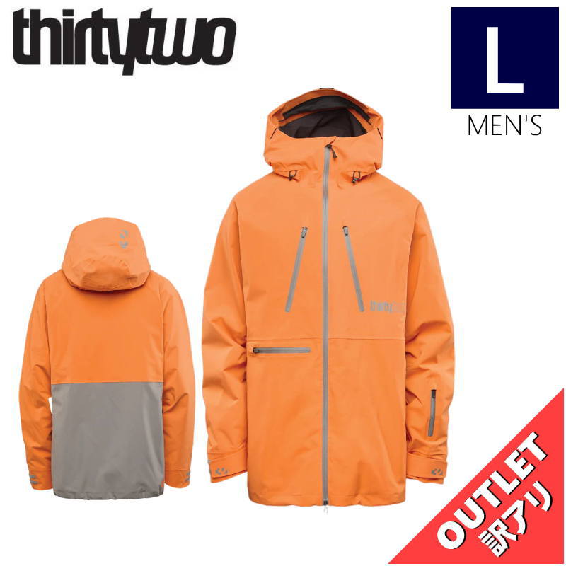ڥȥåȡ24-25 THIRTYTWO TM JKT 顼:ORANGE L ƥġ ƥġ 㥱å JACKET  ...