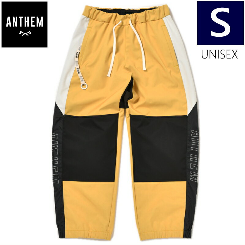 ○ ANTHEM SIDEPANEL PANT GOLD Sサイズ アンセム サイドパネル AN2206 パンツ PNT メンズ レディース ユニセックス スノーボード スキー スポーツMIX 22-23 日本正規品