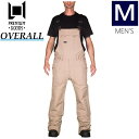 【即納】 ◇ 21-22 L1 OVERALLL BIB PNT Dune Mサイズ メンズ エルワン スノーボードウェア オーバーオールビブパンツ PANT 日本正規品