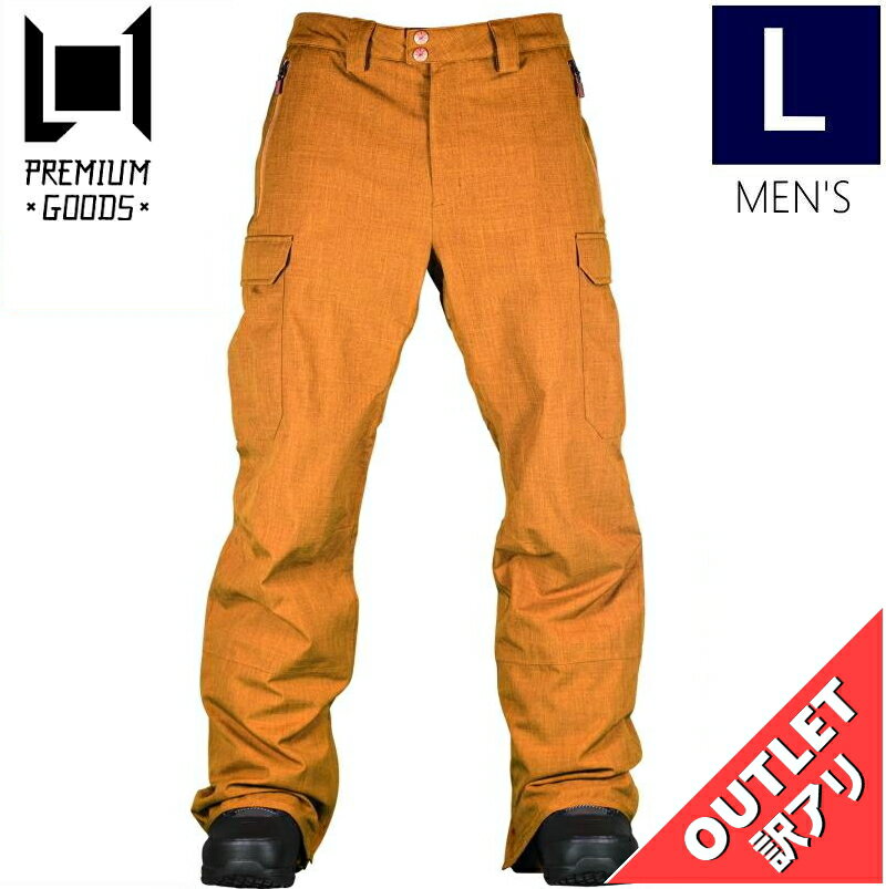 ▲ラスト1点 【アウトレット】21-22 L1 BRIGADE PNT カラー:Ginger Lサイズ エルワン エルワン パンツ PANT メンズ スノーボー...