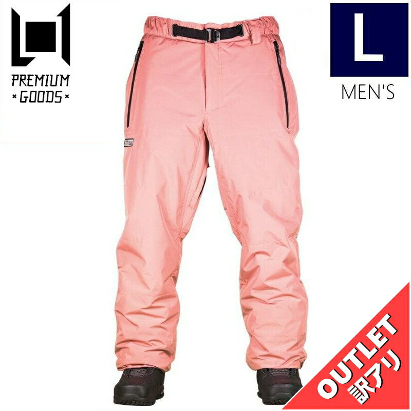 ▲ラスト1点 【アウトレット】21-22 L1 AFTERSHOCK PNT カラー:Rose Lサイズ エルワン エルワン パンツ PANT メンズ スノーボ...