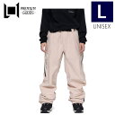 ● L1 AXIAL PNT カラー:ALMOST APRICOT Lサイズ エルワン アクシアル パンツ PANT メンズ レディース ユニセックス スノーボ...