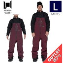 【アウトレット】23-24 L1 HURON BIB PNT カラー:PORT Lサイズ エルワン ヒューロン パンツ PANT メンズ スノーボード スキー ...