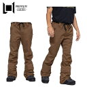 ● L1 THUNDER PNT COFFEE エルワン サンダー パンツ PANT メンズ スノーボード スキー 型落ち 旧モデル 23-24 日本正規品(4)
