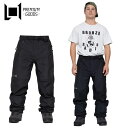 ● L1 VENTURA PNT DULL BLACK エルワン ベンチュラ パンツ PANT メンズ レディース ユニセックス スノーボード スキー オーバー...
