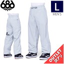 【アウトレット】23-24 24 686 SIX ANDY PNT カラー:DUSTY SAGE Lサイズ シックスエイトシックス ロクハチロク パンツ PAN...