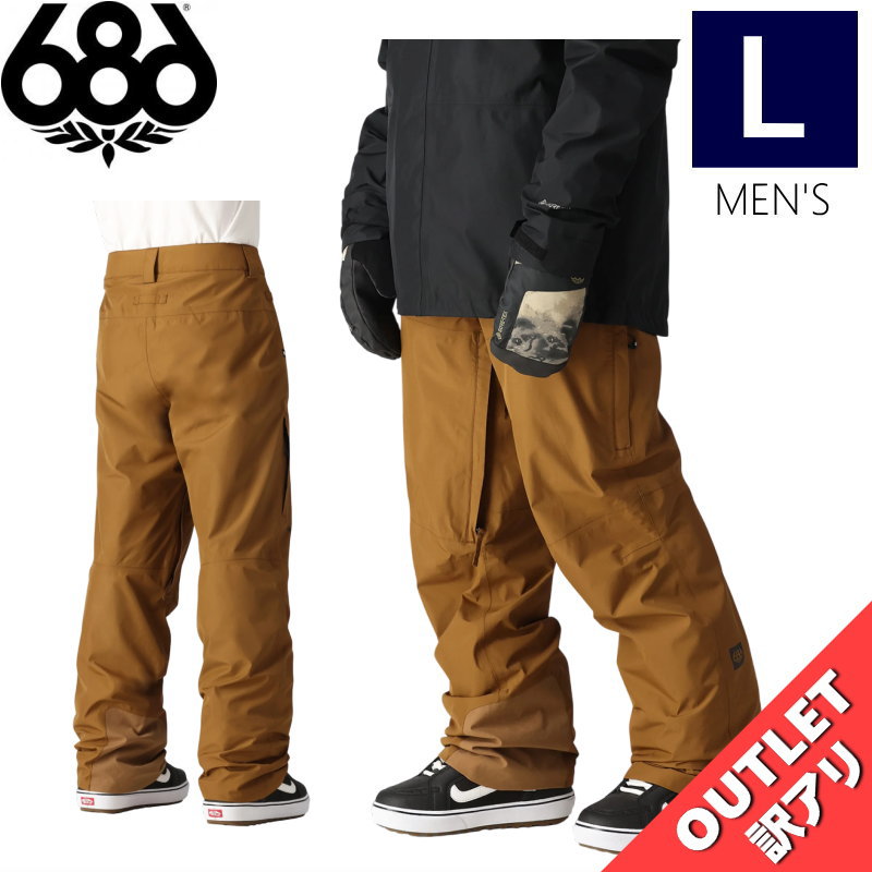 ▲ラスト1点 【アウトレット】◎ 686 GORE-TEX CORE SHELL PNT BREEN Lサイズ シックスエイトシックス パンツ PANT メンズ...