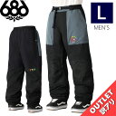 【アウトレット】◎ 686 KEITH HARING GHOST PNT KEITH HARING DENIM COLORBLOCK Lサイズ シックスエイトシ...