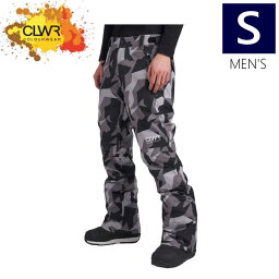 ● CLWR Sharp PNT カラー:CAMO GREY Sサイズ カラーウェア シャープ パンツ PANT メンズ スノーボード スキー 23-24 日本正規品