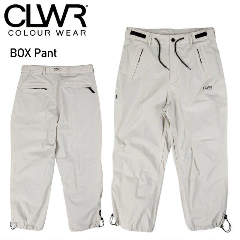◎ CLWR U BOX PNT OFF WHITE スノボウェア カラーウェア スノーボード スキー ユニセックス PNT 24-25 日本正規品 2024-2025