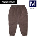 y[z  REPUBLIC 7TH CHAMBER CARGO PANT Brown MTCY pubN `o[YJ[S AE^[EFA pc PNT Y Xm[{[h XL[ 22-23 {Ki