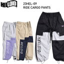 ● HELLOID 23HEL-09 RIDE CARGO PANTS ヘルロイド スノボウェア 3L スリーレイヤー ストリートミックス ライドカーゴパンツ PNT 23-24 日本正規品