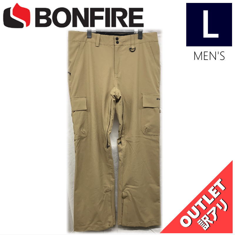 【65%OFF/OUTLET】 BONFIRE TACTICAL PNT カラー:DESERT Lサイズ メンズ スノーボード スキー パンツ PANT アウト...