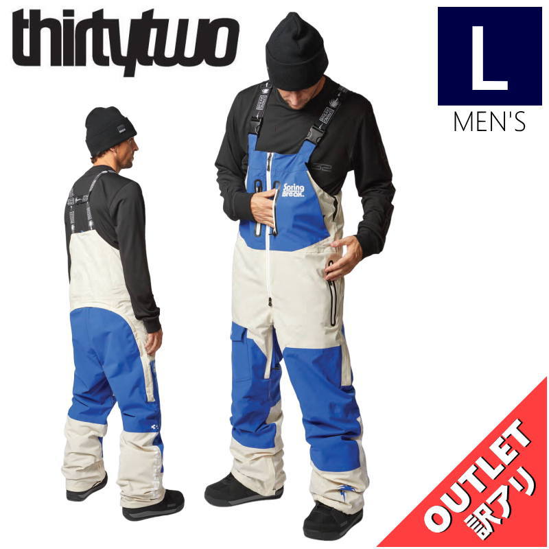 ڥȥåȡ24-25 THIRTYTWO SPRINGBREAK BIB PNT 顼:BLUE L ƥġ ƥġ ѥ PAN...