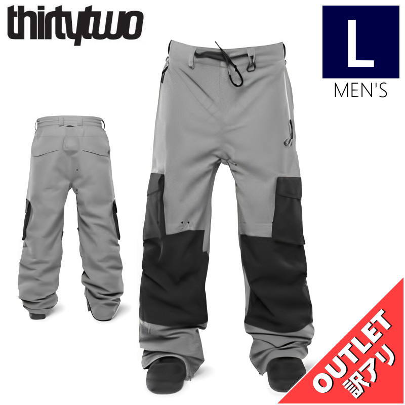 【アウトレット】24-25 THIRTYTWO BLAHZAY CARGO PNT カラー:CHARCOAL Lサイズ サーティツー サーティーツー パンツ P...