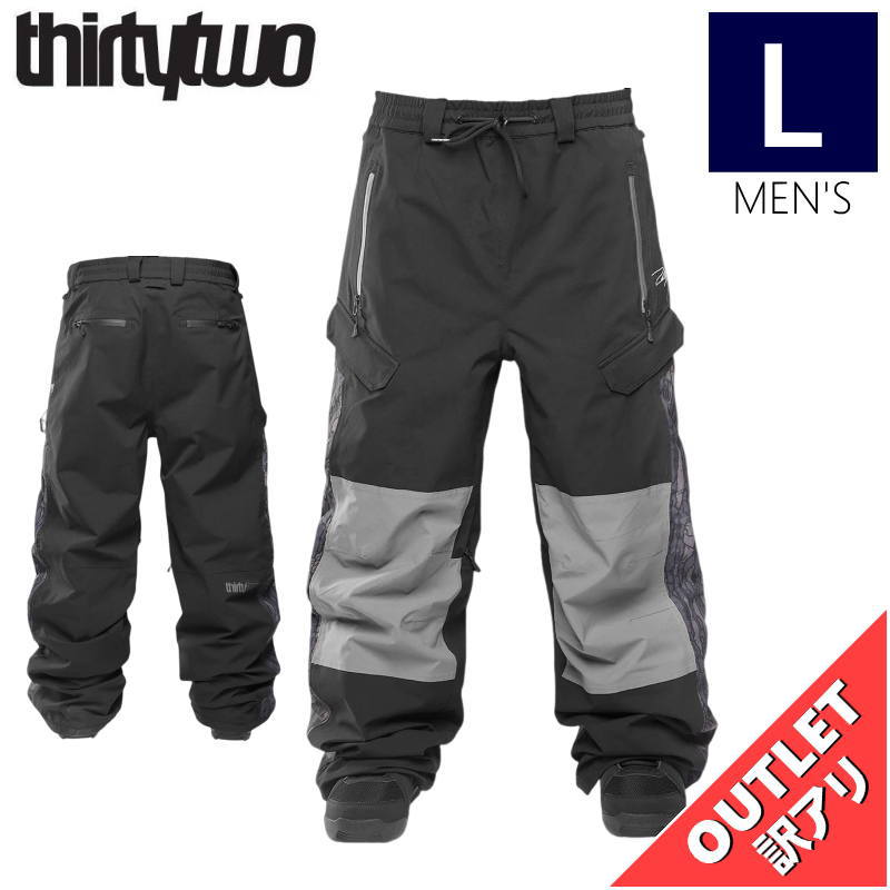 ڥȥåȡ24-25 THIRTYTWO SWEEPER XLT PNT 顼:BLACK L ƥġ ƥġ ѥ PANT ...