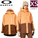 ● OAKLEY WMNS TNP TBT INSULATED JKT カラー:SOFT ORANGE CARAFE XSサイズ オークリー ジャケット JAC...