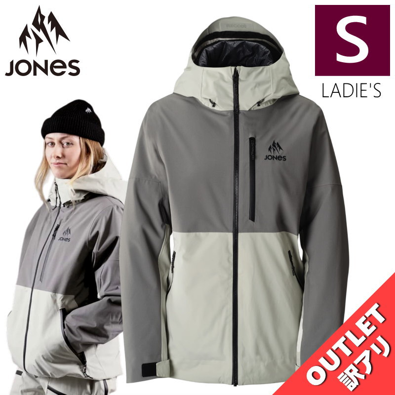 ▲ラスト1点 【アウトレット】◎ JONES MTN SURF RECYCLE JKT カラー:SMOKE GRAY GRANITE GRAY Sサイズ ジョー...