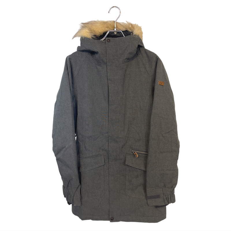 【OUTLET】 NIKITA ASPEN JKT CHARCOAL Sサイズ ニキータ アスペン ジャケット JACKET スノボウェア レディース スノーボード スキー シンプルスタイル 型落ち アウトレット 日本正規品