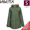 【OUTLET】 NIKITA STATIC PARKA JKT FATIGUE Sサイズ ニキータ スタティック ジャ...