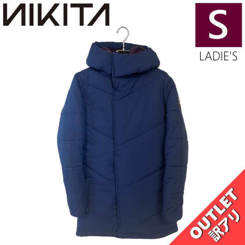 【OUTLET】 NIKITA REVERB PARKA JKT NAVY Sサイズ ニキータ リバーブパーカ ジャケット JACKET スノボウェア レディー...