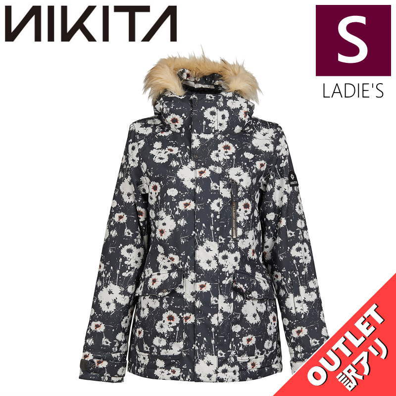 【OUTLET】 NIKITA HAWTHORNE PRINT JKT DAISY Sサイズ ニキータ ホーソーンプリント ジャケット JACKET スノボウェ...