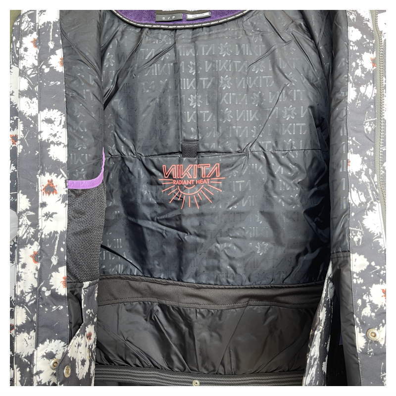 【OUTLET】 NIKITA HAWTHORNE PRINT JKT DAISY Sサイズ ニキータ ホーソーンプリント ジャケット JACKET スノボウェア レディース スノーボード スキー 型落ち アウトレット 日本正規品