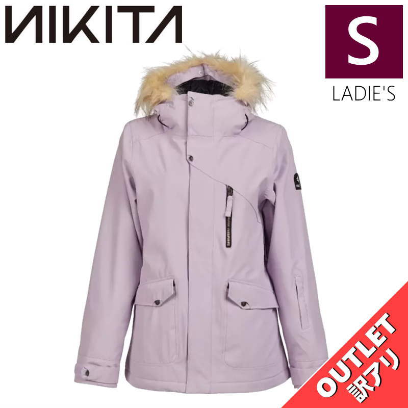 【OUTLET】 NIKITA HAWTHORNE JKT LAVENDER Sサイズ ニキータ ホーソーン ジャケット JACKET スノボウェア レディース スノーボード スキー 型落ち アウトレット 日本正規品