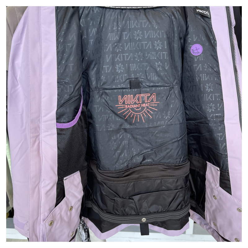 【OUTLET】 NIKITA HAWTHORNE JKT LAVENDER Sサイズ ニキータ ホーソーン ジャケット JACKET スノボウェア レディース スノーボード スキー 型落ち アウトレット 日本正規品