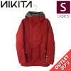 【OUTLET】 NIKITA AUDIO PARKA JKT MERLOT Sサイズ ニキータ オーディオパーカ ジ...