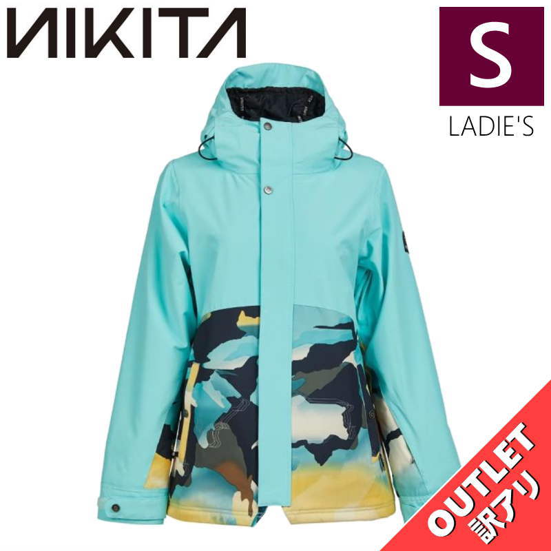 【OUTLET】 NIKITA SITKA JKT MOUNTAIN BLUE Sサイズ ニキータ シトカ ジャケット JACKET スノボウェア レディース スノーボード スキー 型落ち アウトレット 日本正規品