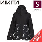 【OUTLET】 NIKITA SITKA JKT BLACK Sサイズ ニキータ シトカ ジャケット JACKET スノボウェア レディース スノーボード スキー 型落ち アウトレット 日本正規品