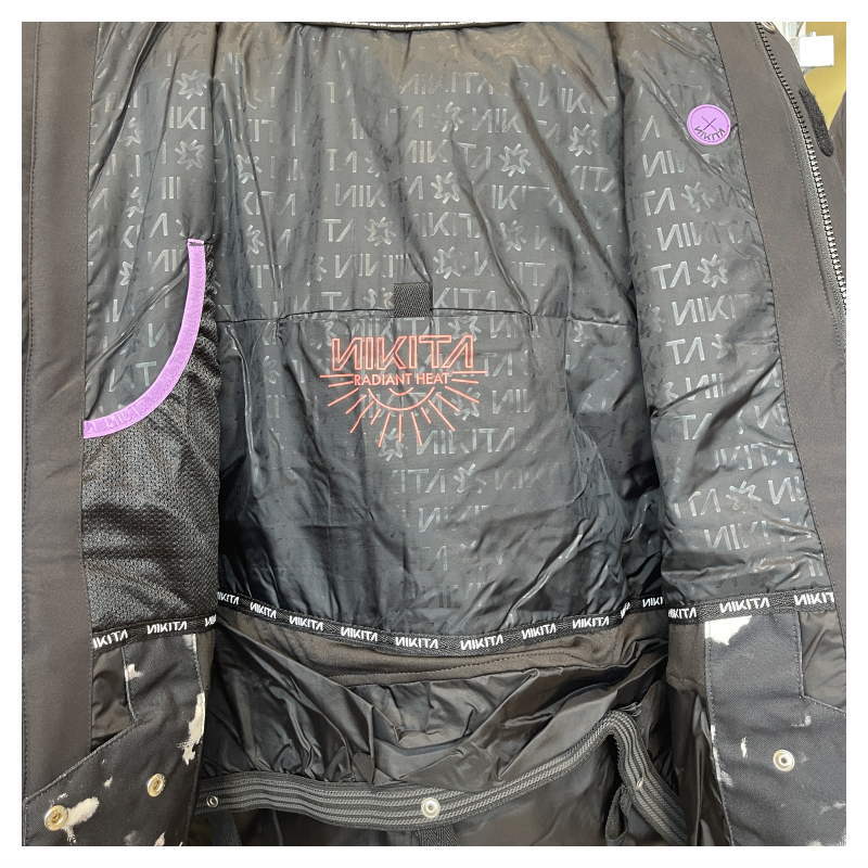 【OUTLET】 NIKITA SITKA JKT BLACK Sサイズ ニキータ シトカ ジャケット JACKET スノボウェア レディース スノーボード スキー 型落ち アウトレット 日本正規品