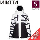 【アウトレット】19-20 NIKITA SITKA JKT カラー:BIG LOGO Sサイズ ニキータ ニキータ ジャケット JACKET レディース スノーボード スキー スノボウェア シンプルスタイル 型落ち 日本正規品
