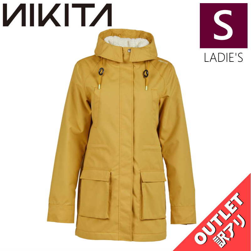 【OUTLET】 NIKITA DON'T STOP JKT SAUTERNE Sサイズ ニキータ ドンストップパーカ ジャケット JACKET スノボウェア ...