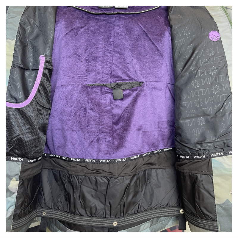 【OUTLET】 NIKITA LAUREL JKT MOUNTAIN FATIGUE Sサイズ ニキータ ローレル ジャケット JACKET スノボウェア レディース スノーボード スキー 型落ち アウトレット 日本正規品