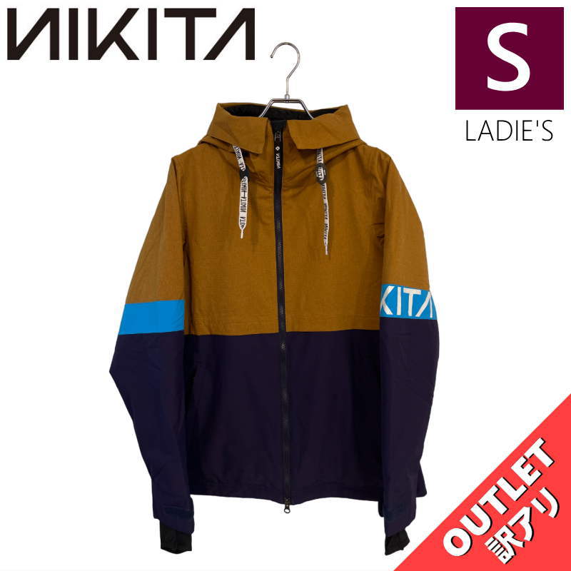 ▲ラスト1点 【OUTLET】 NIKITA LINDAN JKT CAMEL Sサイズ ニキータ リンダン ジャケット JACKET スノボウェア レディース...