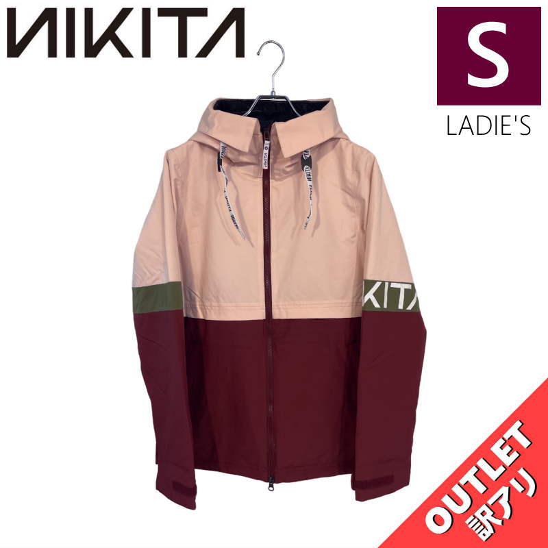 【OUTLET】 NIKITA LINDAN JKT BLUSH PINK Sサイズ ニキータ リンダン ジャケット JACKET スノボウェア レディース スノーボード スキー ハイスペック シンプルスタイル 型落ち アウトレット 日本正規品