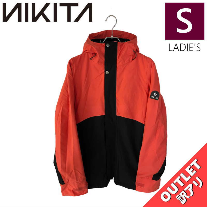 【OUTLET】 NIKITA SITKA JKT POPPY Sサイズ ニキータ シトカ ジャケット JACKET スノボウェア レディース スノーボード ス...
