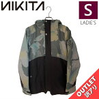 【OUTLET】 NIKITA SITKA JKT MOUNTAIN CAMO Sサイズ ニキータ シトカ ジャケット JACKET スノボウェア レディース スノーボード スキー 型落ち アウトレット 日本正規品