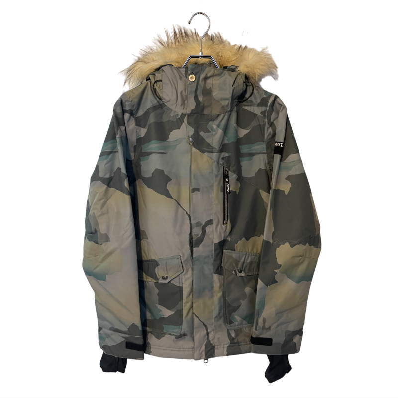 【OUTLET】 NIKITA HAWTHORNE PRINT JKT MOUNTAIN CAMO Sサイズ ニキータ ホーソーン プリント ジャケット JACKET スノボウェア レディース スノーボード スキー 型落ち アウトレット 日本正規品