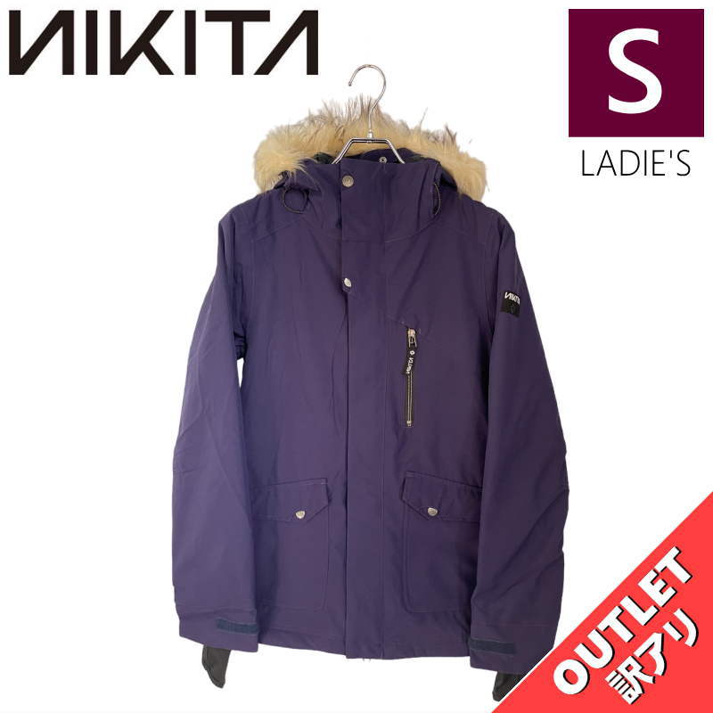 【OUTLET】 NIKITA HAWTHORNE JKT NAVY Sサイズ ニキータ ホーソーン ジャケット JACKET スノボウェア レディース スノーボード スキー 型落ち アウトレット 日本正規品