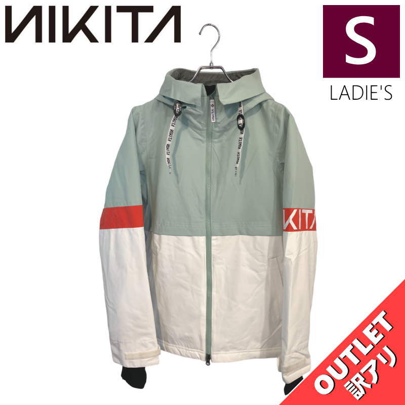 【OUTLET】 NIKITA LINDAN JKT SEAFOAM GREEN Sサイズ ニキータ リンダン ジャケット JACKET スノボウェア レディース スノーボード スキー ハイスペック シンプルスタイル 型落ち アウトレット 日本正規品