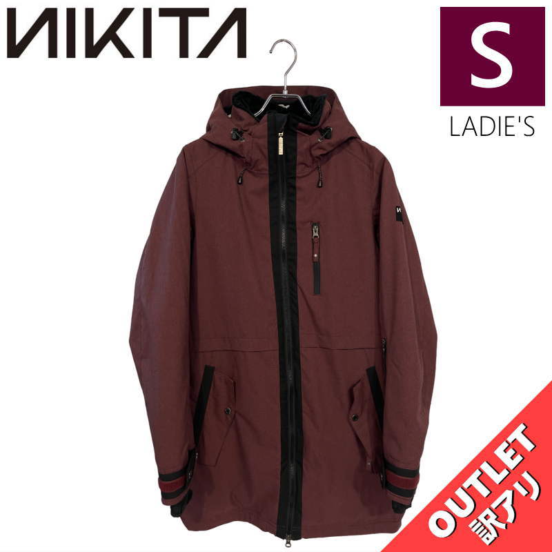 【OUTLET】 NIKITA LARCH JKT BRANDY Sサイズ ニキータ ラーチ ジャケット JACKET スノボウェア レディース スノーボード ...