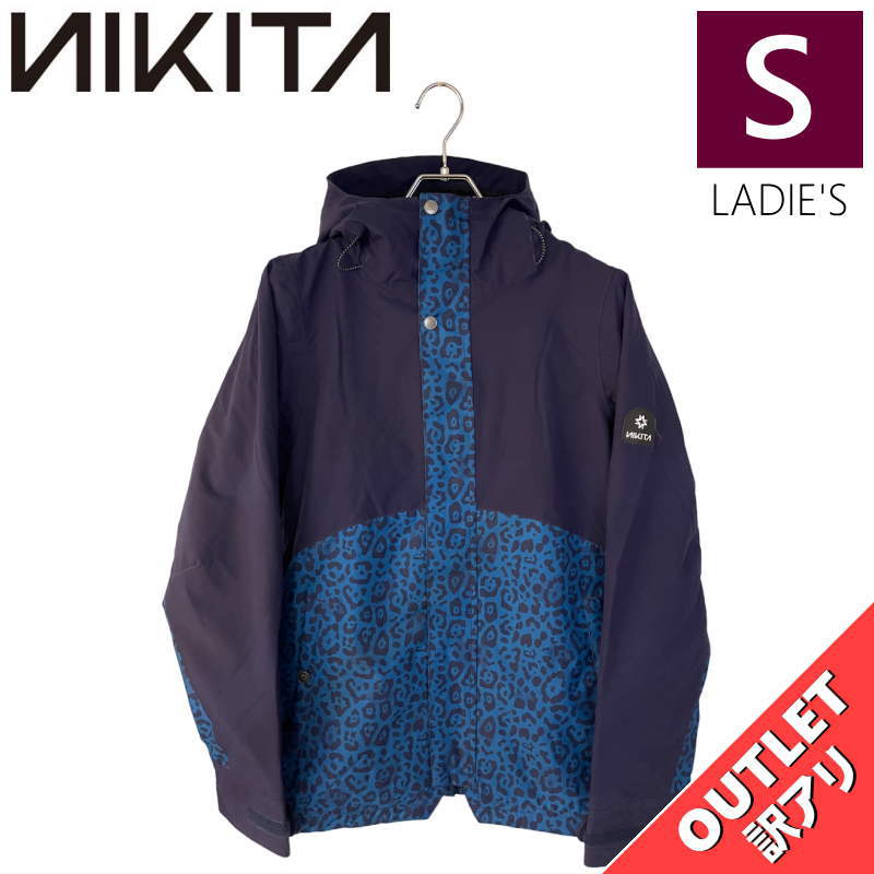 【OUTLET】 NIKITA SITKA JKT NAVY Sサイズ ニキータ シトカ ジャケット JACKET スノボウェア レディース スノーボード スキ...