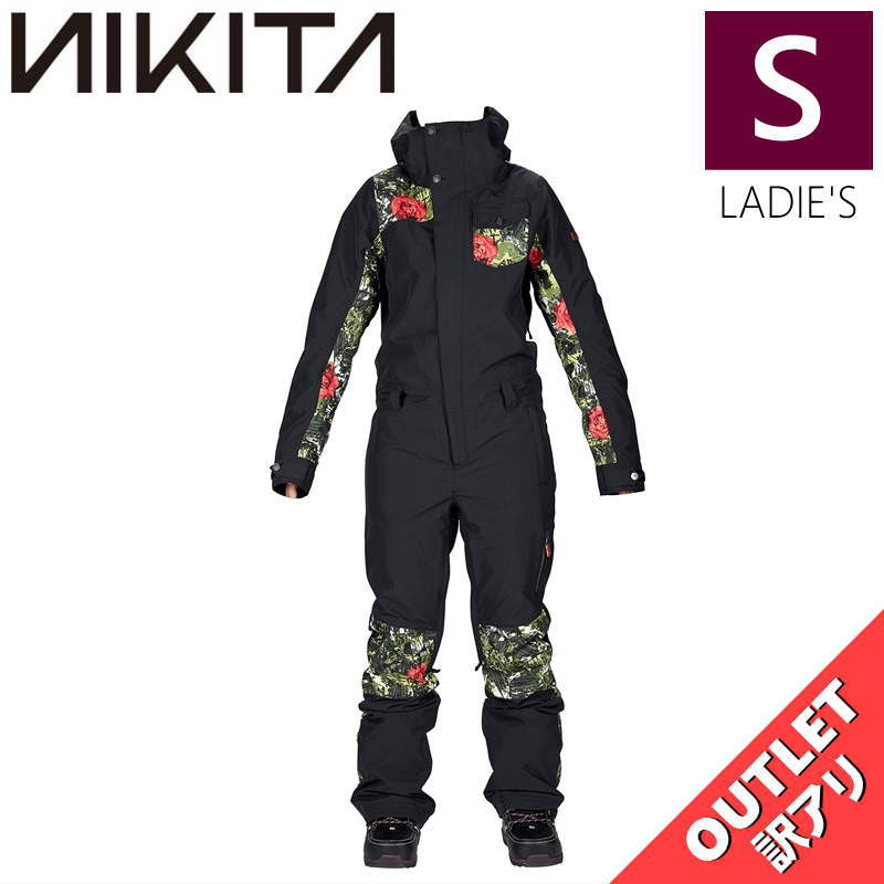 ▲ラスト1点 【OUTLET】NIKITA MADRONA ONE PIECE BLACK CAMO POP Sサイズ ニキータ マドローナ ワンピース つなぎ...