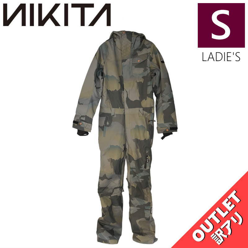 【OUTLET】NIKITA MADRONA ONE PIECE MOUNTAIN FATIGUE Sサイズ ニキータ マドローナ ワンピース つなぎ ワンピー...
