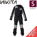 【OUTLET】NIKITA MADRONA ONE PIECE BLACK Sサイズ ニキータ マドローナ ワンピース つなぎ ワンピース つなぎ onepi...