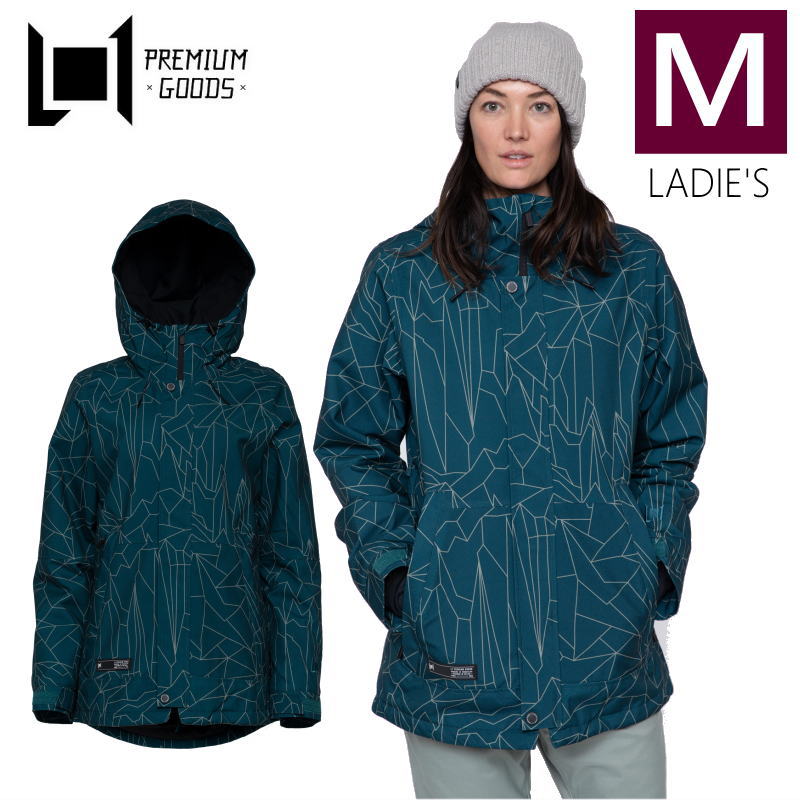 ● L1 LALENA JKT カラー:GEO PRINT Mサイズ エルワン ラレーナ ジャケット JACKET レディース スノーボード スキー ハイスペック 23-24 日本正規品
