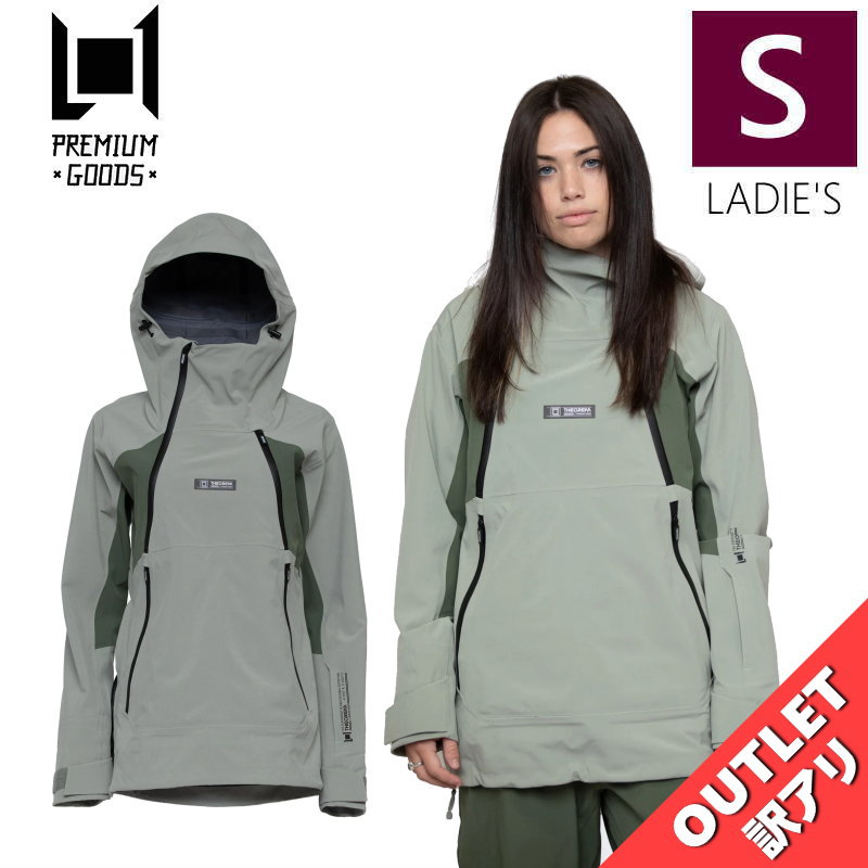 ▲ラスト1点 【アウトレット】L1 ATLAS JKT SHADOW THYME Sサイズ 23-24 エルワン エルワン ジャケット JACKET レディース...